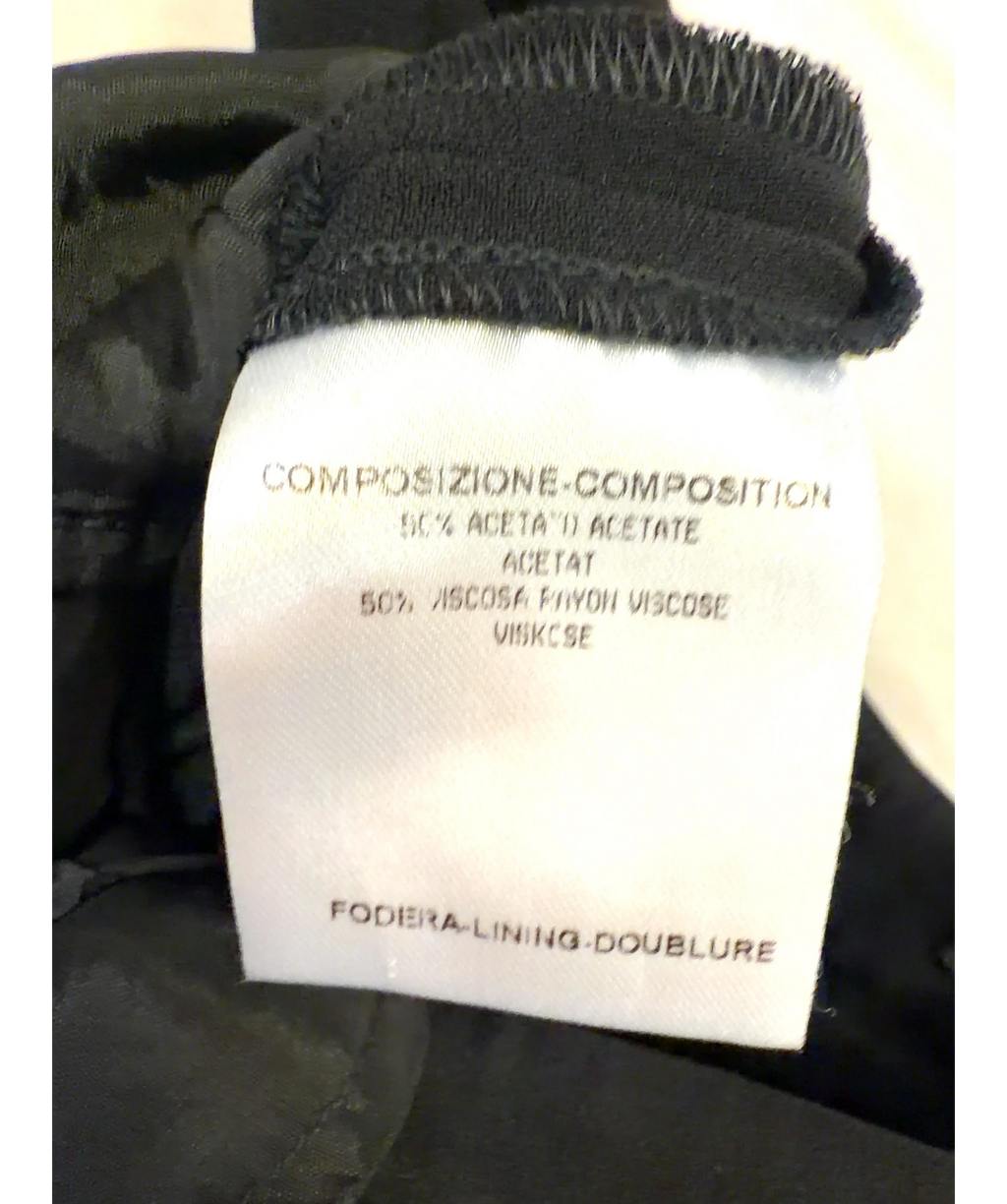 Alexander McQueen Black Colour, size UK 12 — label