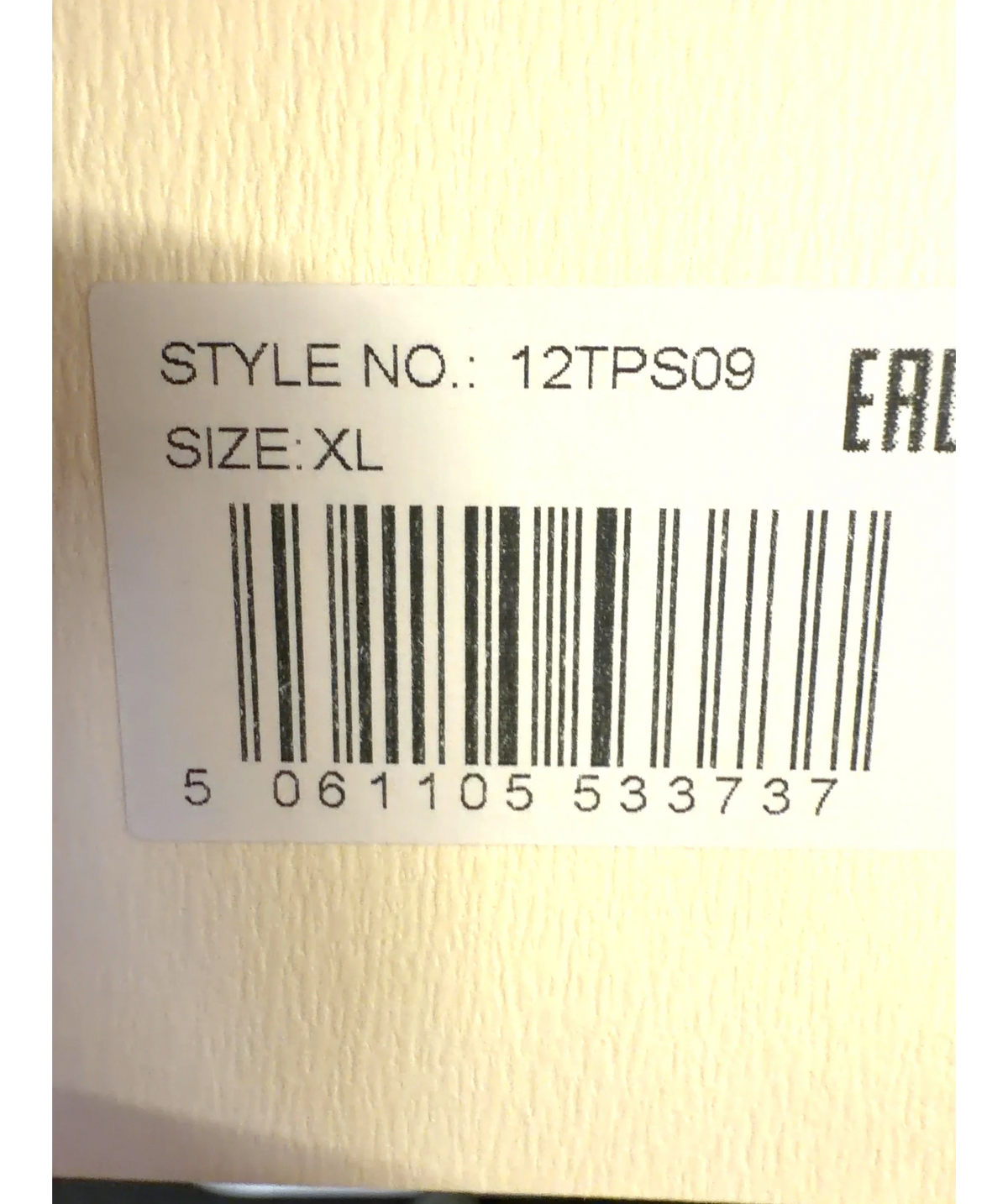 JAKI LONDON Cream Les Asymmetric Cowl Neck Satin Top, size UK XL — care label