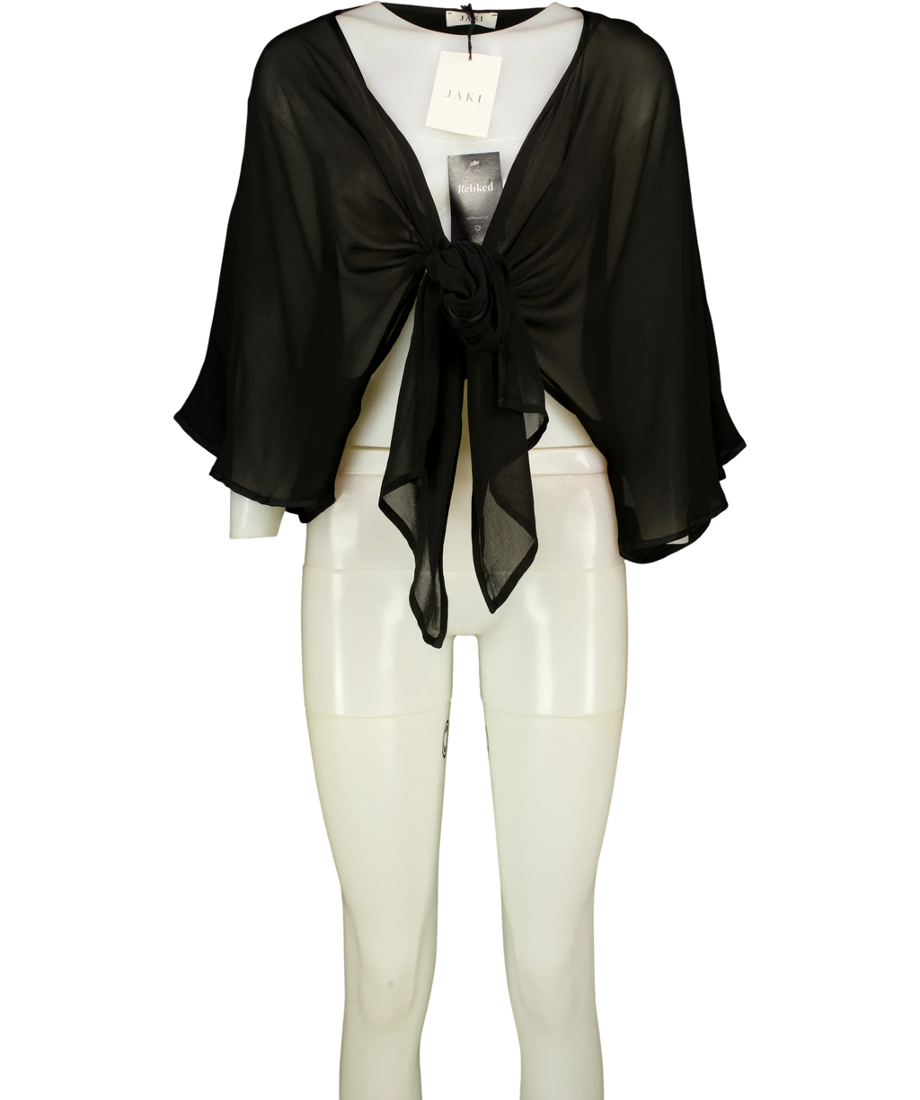 JAKI LONDON Black Colour, size UK L/XL — front