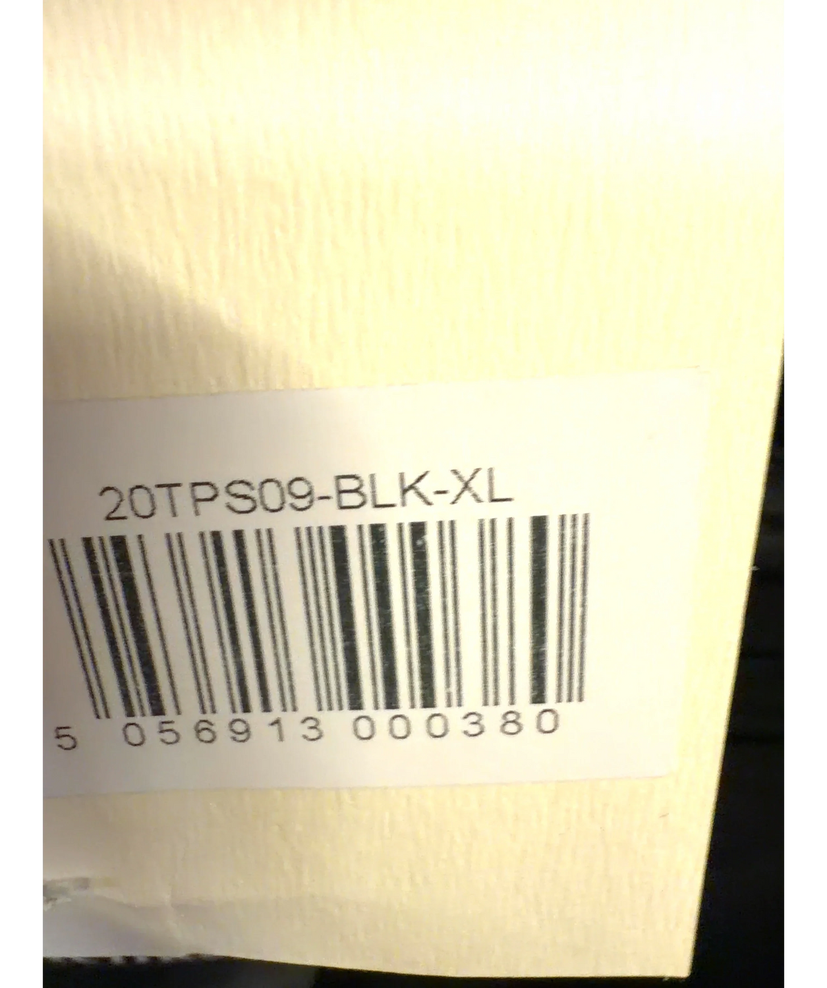 JAKI Black Colour, size UK XL — care label
