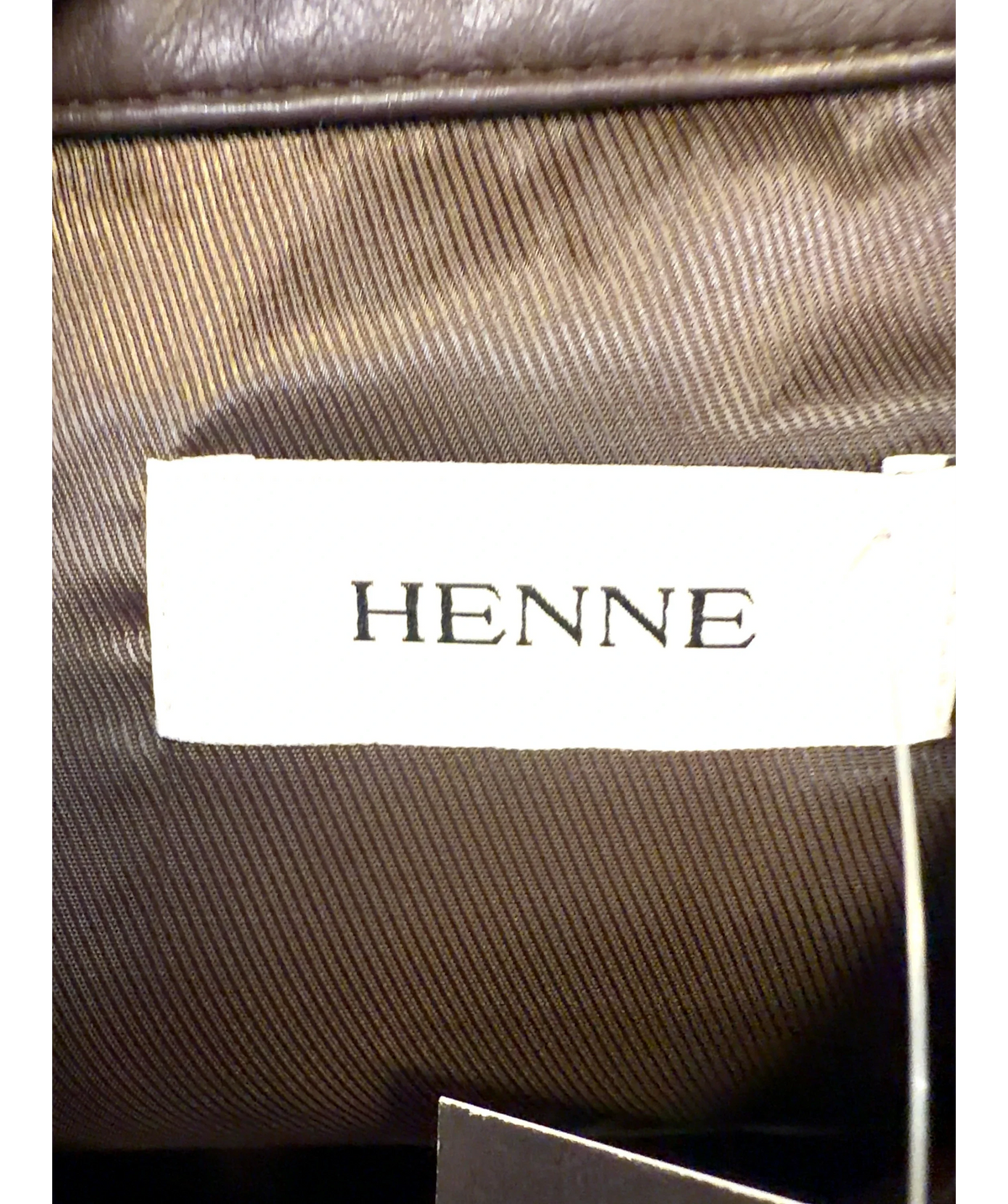HENNE Brown Colour, size UK 8 — detail