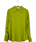 Rat & Boa Green Willow Shirt, size UK S — front