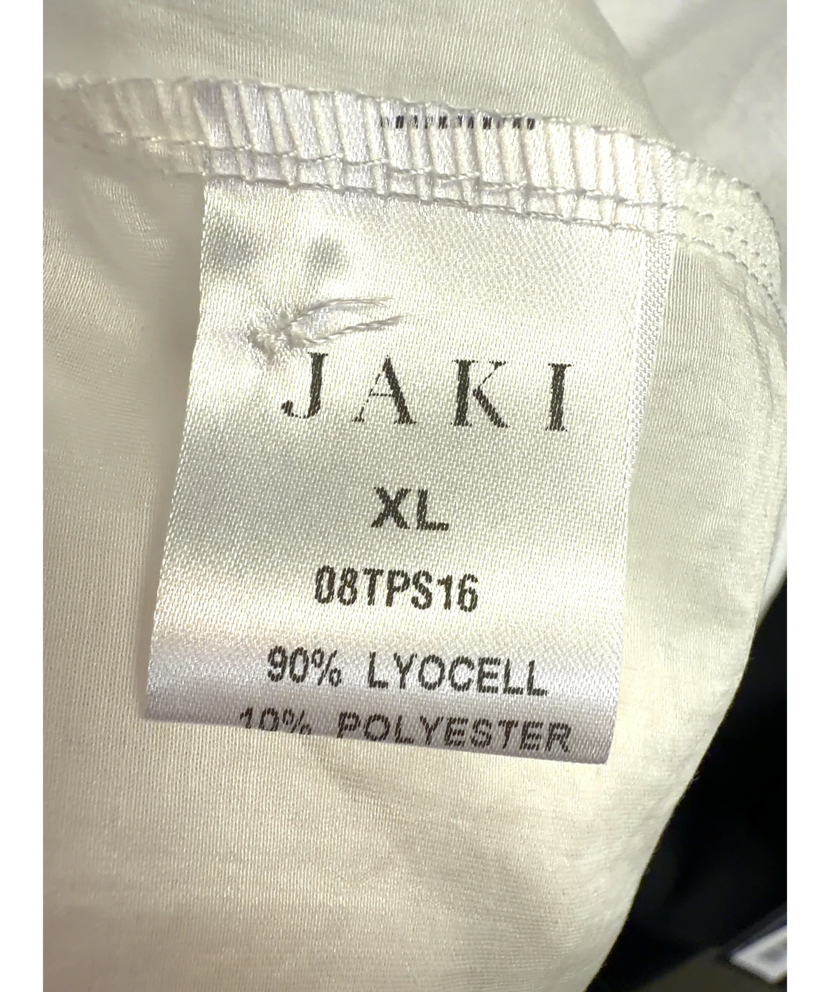 JAKI LONDON White Colour, size UK XL — label