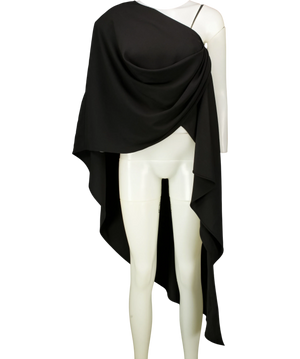 The New Arrivals Ilkyaz Ozel Fumée Top Black UK 8