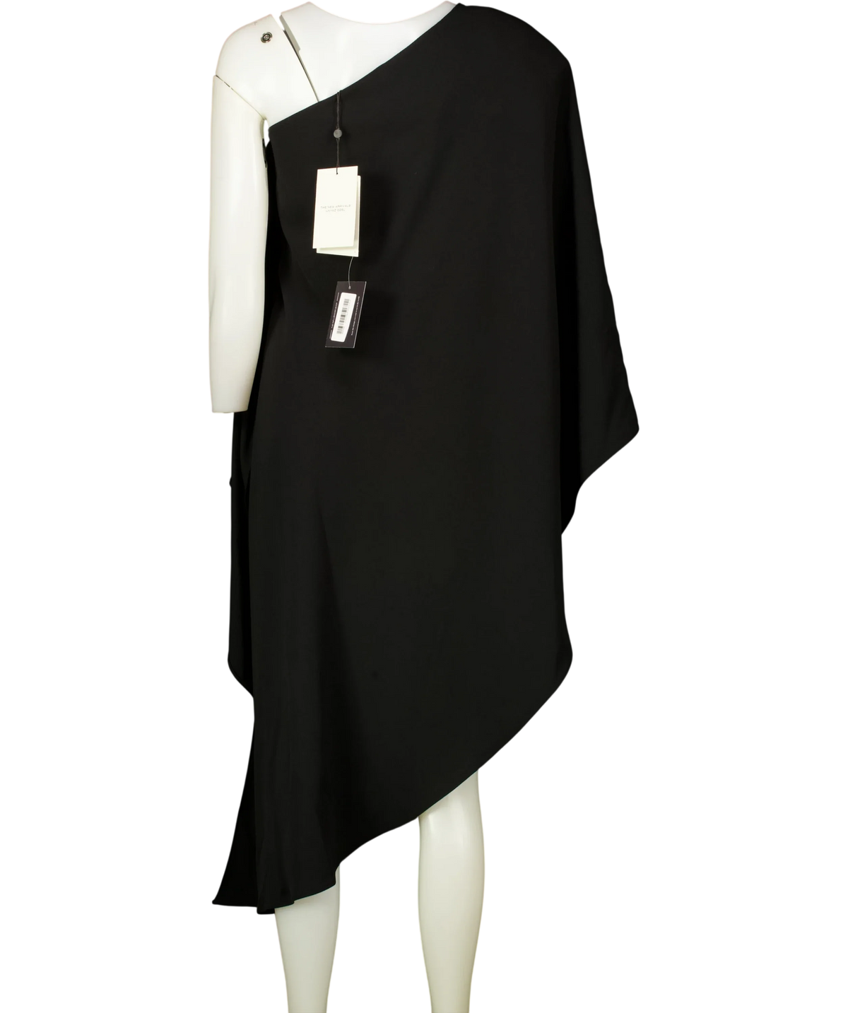 The New Arrivals Ilkyaz Ozel Black FUMÉE TOP IN CHEZ CASTEL, size UK 8 — back