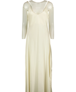 Jaki London Cream Double Strap Slip Dress UK XL
