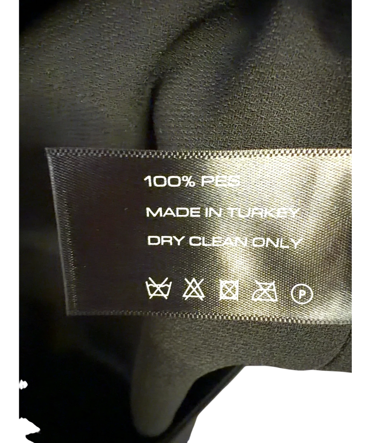 The New Arrivals Ilkyaz Ozel Black Colour, size UK 12 — fabric detail