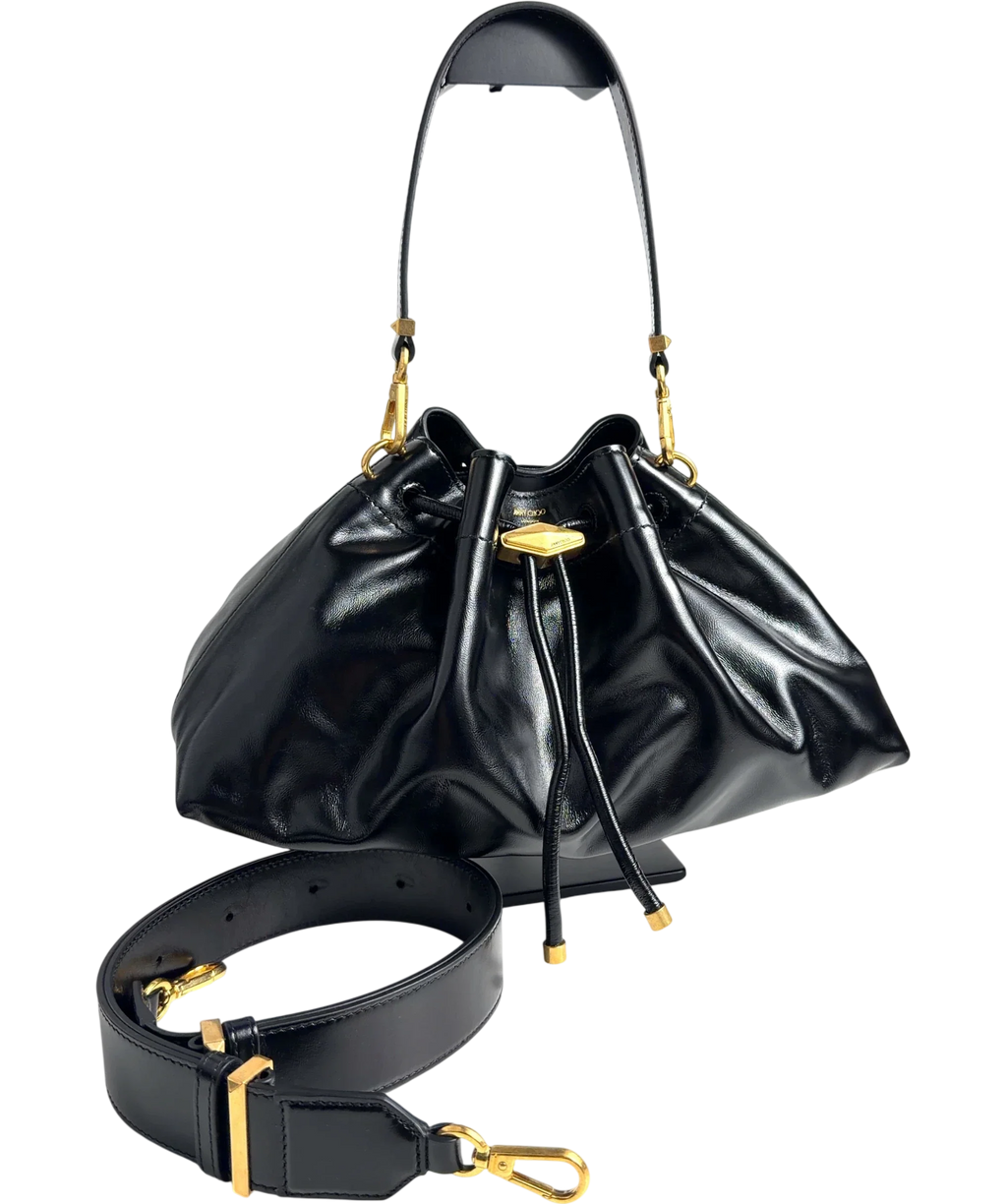 Jimmy Choo Black Cinch Small — view 8