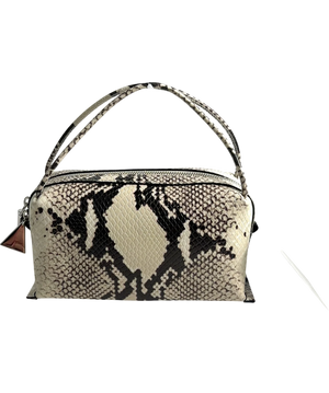 Verafied New York Beige Python Café Mini Bag