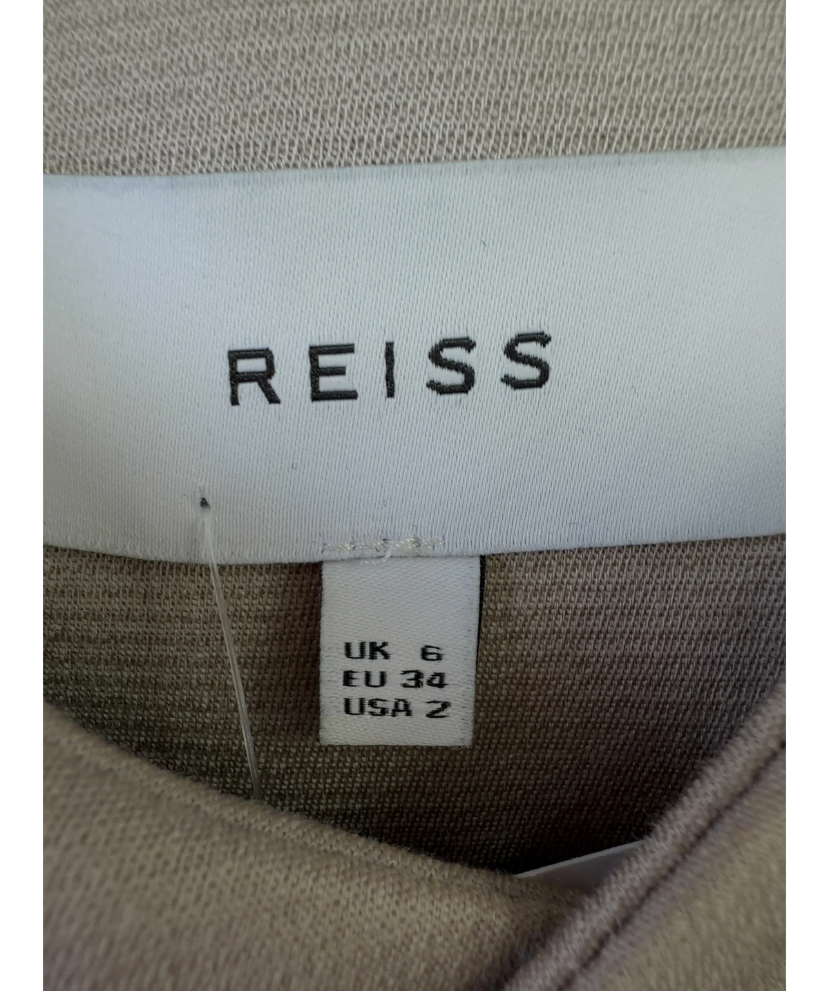 REISS Beige Melissa, size UK 6 — detail
