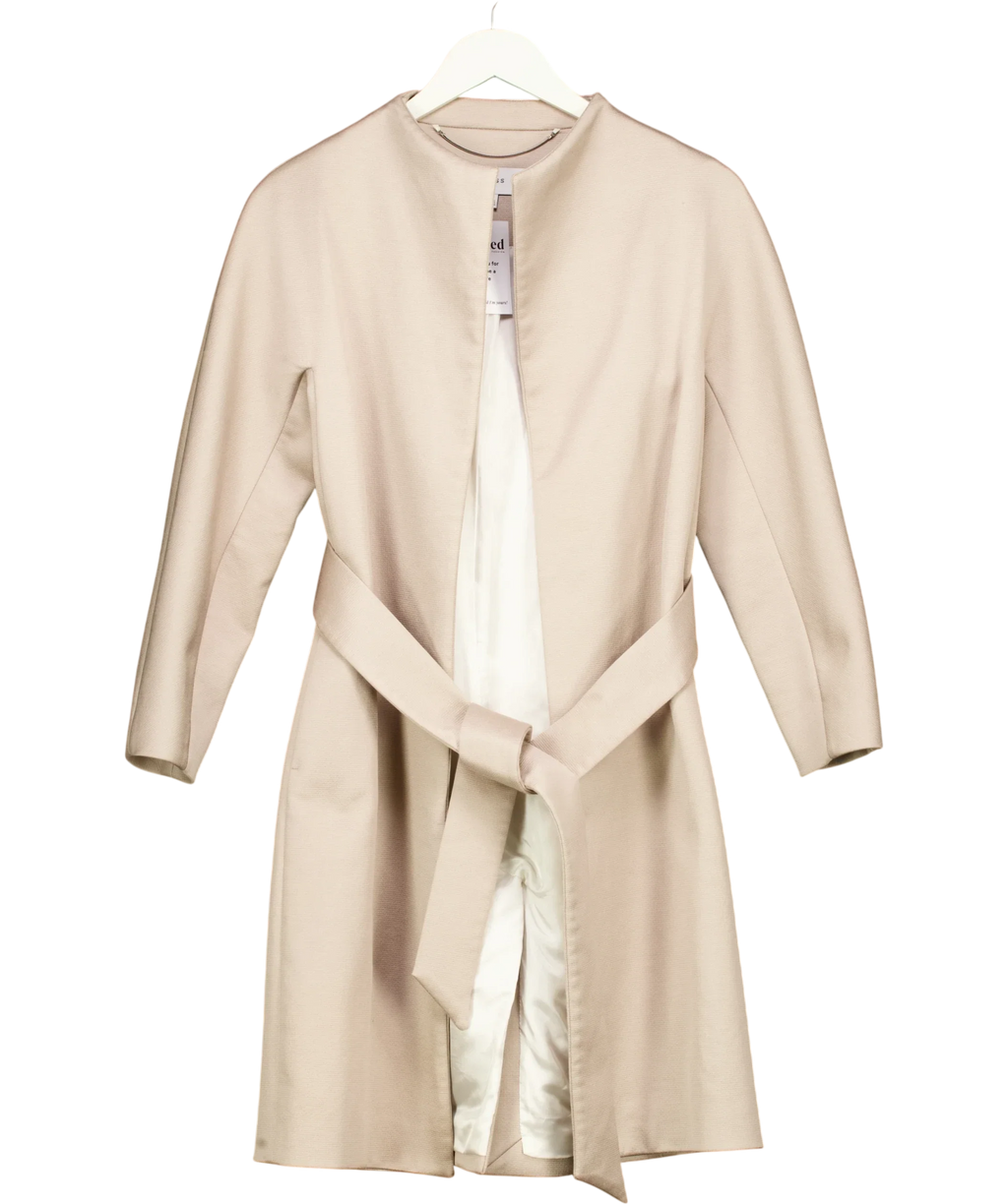 REISS Beige Melissa, size UK 6 — front