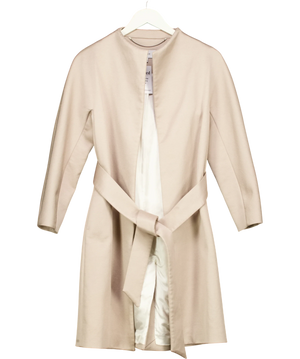 Reiss Melissa Beige Belted Coat UK 6