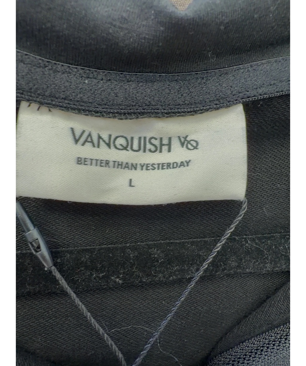 Vanquish Black Colour, size UK L — care label