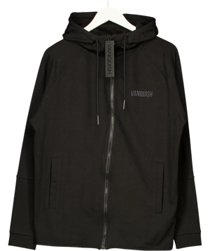 Vanquish Black Full Zip Hoodie UK L