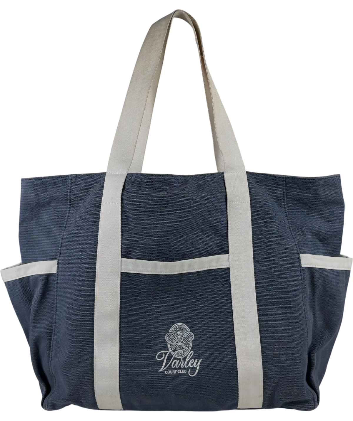 Varley Blue Fairhaven Large Club Tote Bag — front