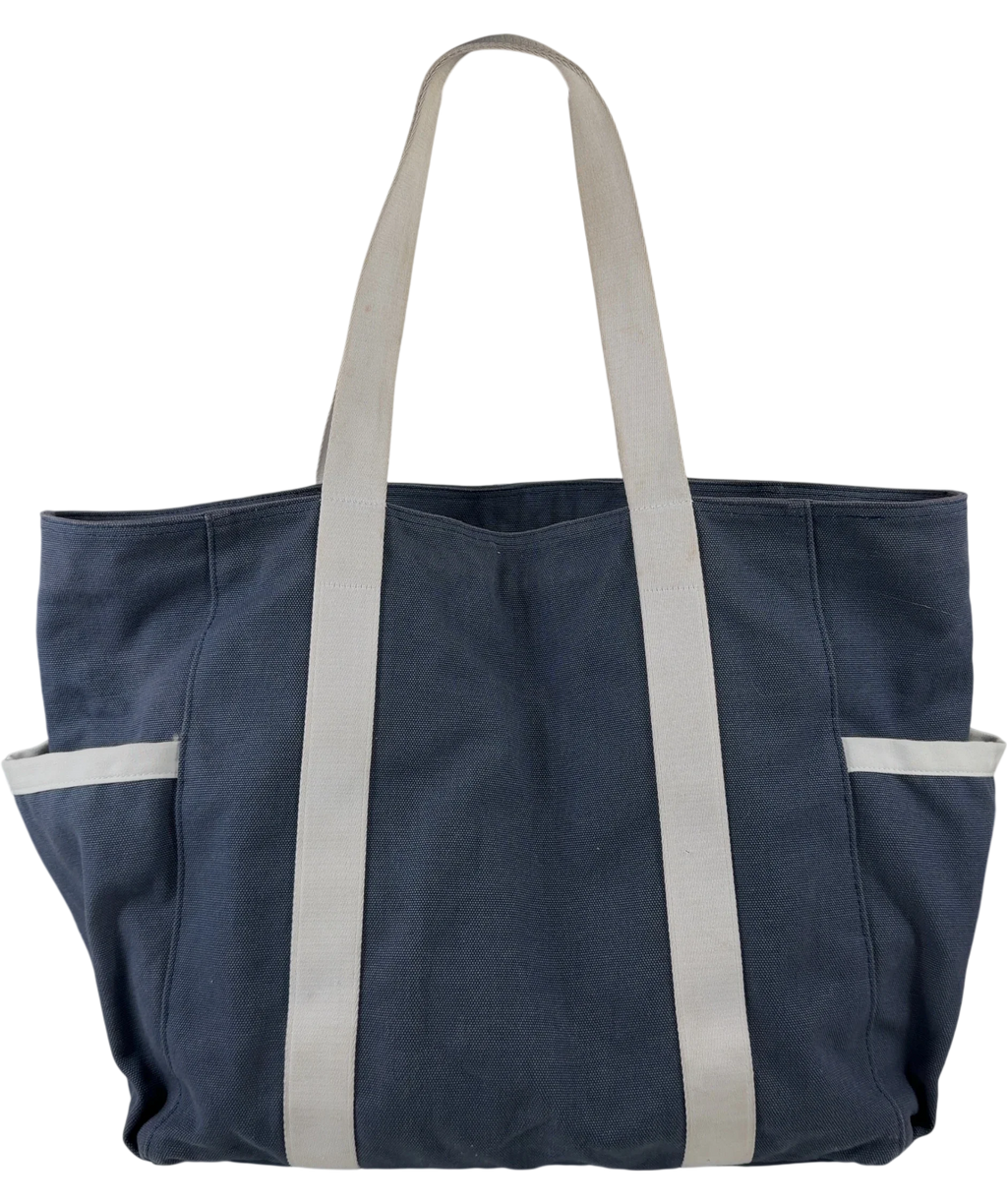 Varley Blue Fairhaven Large Club Tote Bag — back