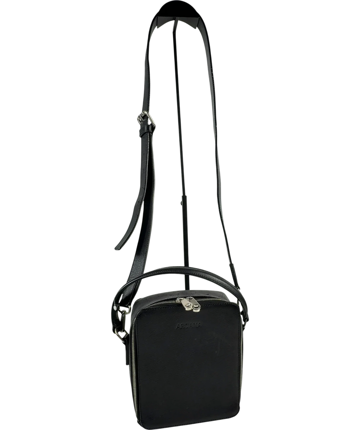 ARCANA Black The Crossbody Bag — front