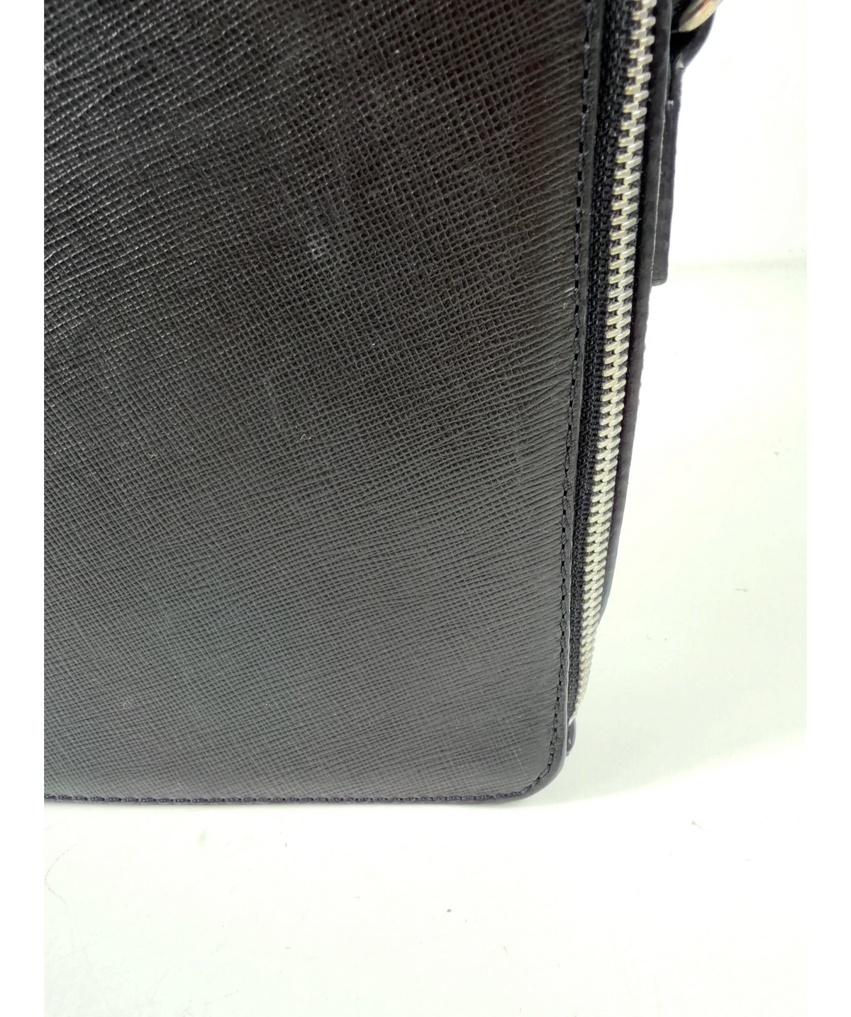 ARCANA Black The Crossbody Bag — fabric detail