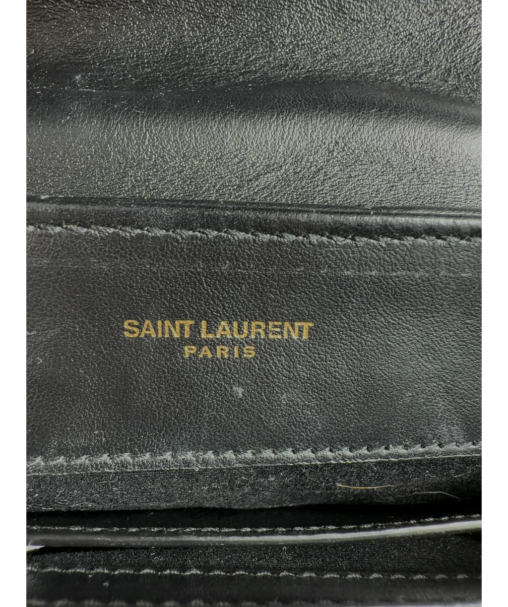 Saint Laurent Black Loulou — label