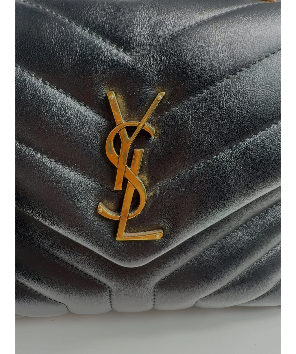 Saint Laurent Black Loulou — care label