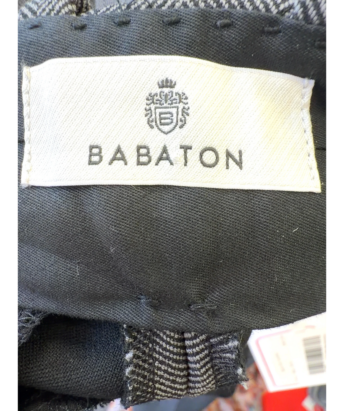 Babaton Grey Colour, size UK 6 — detail