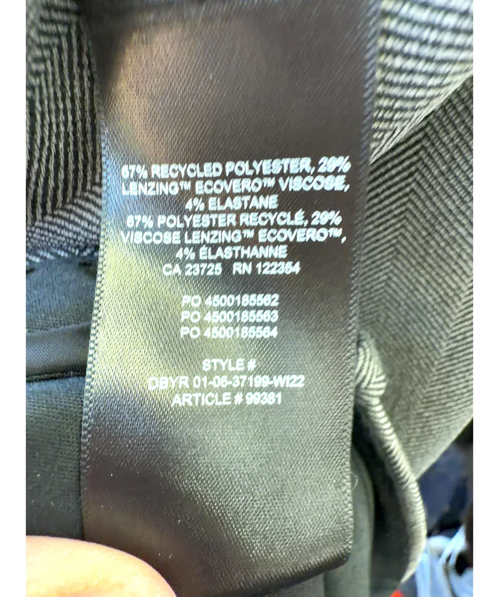 Babaton Grey Colour, size UK 6 — label