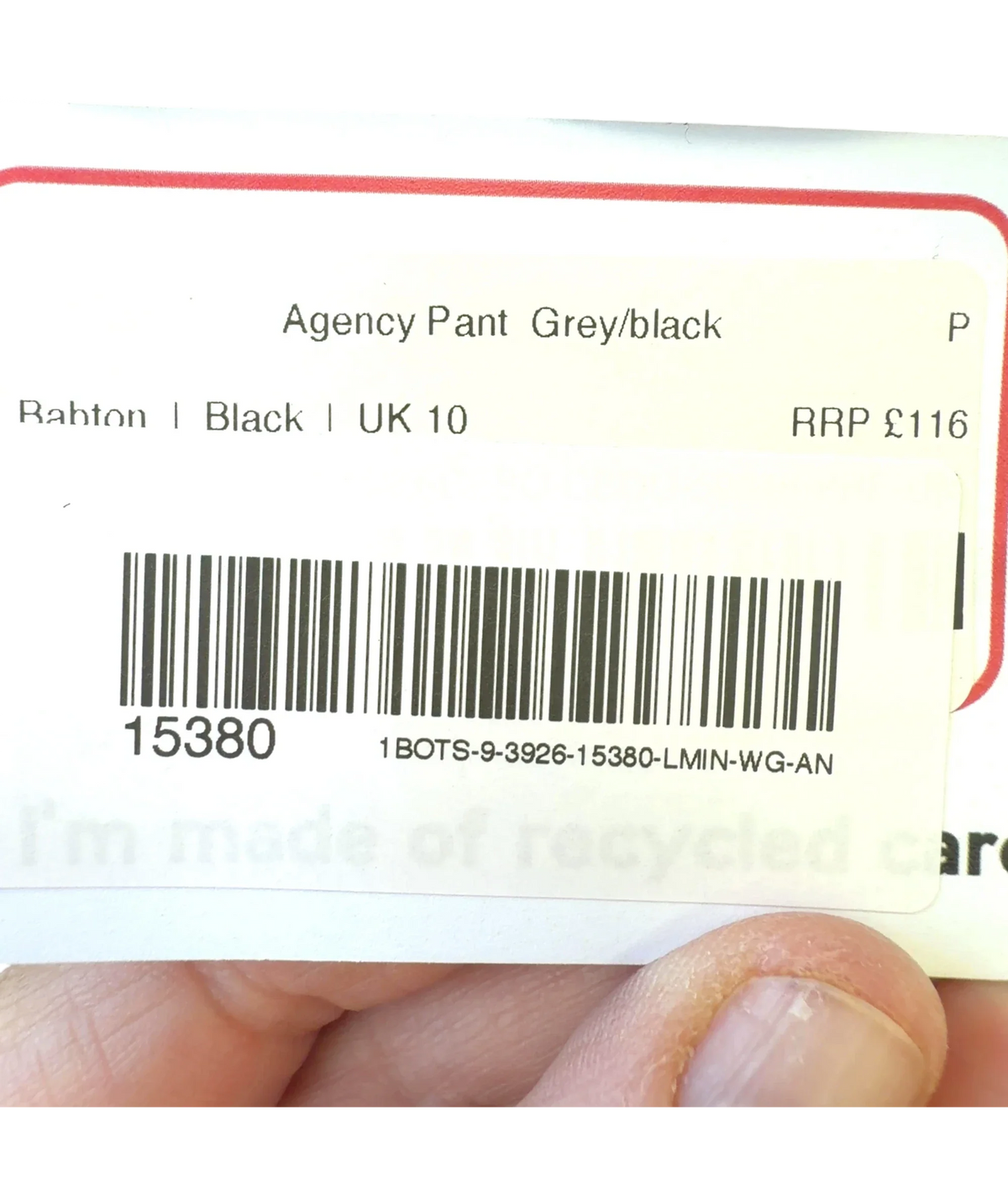 Babaton Grey Colour, size UK 6 — additional view