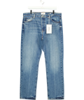 FRAME Blue Le Slouch Mid-rise Straight Jeans W32 — Front