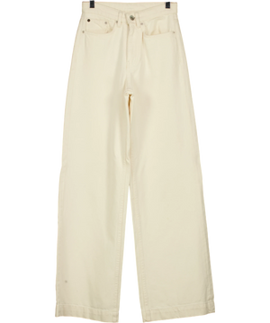 Jigsaw Balfour Long Wide Leg Jean Cream W24
