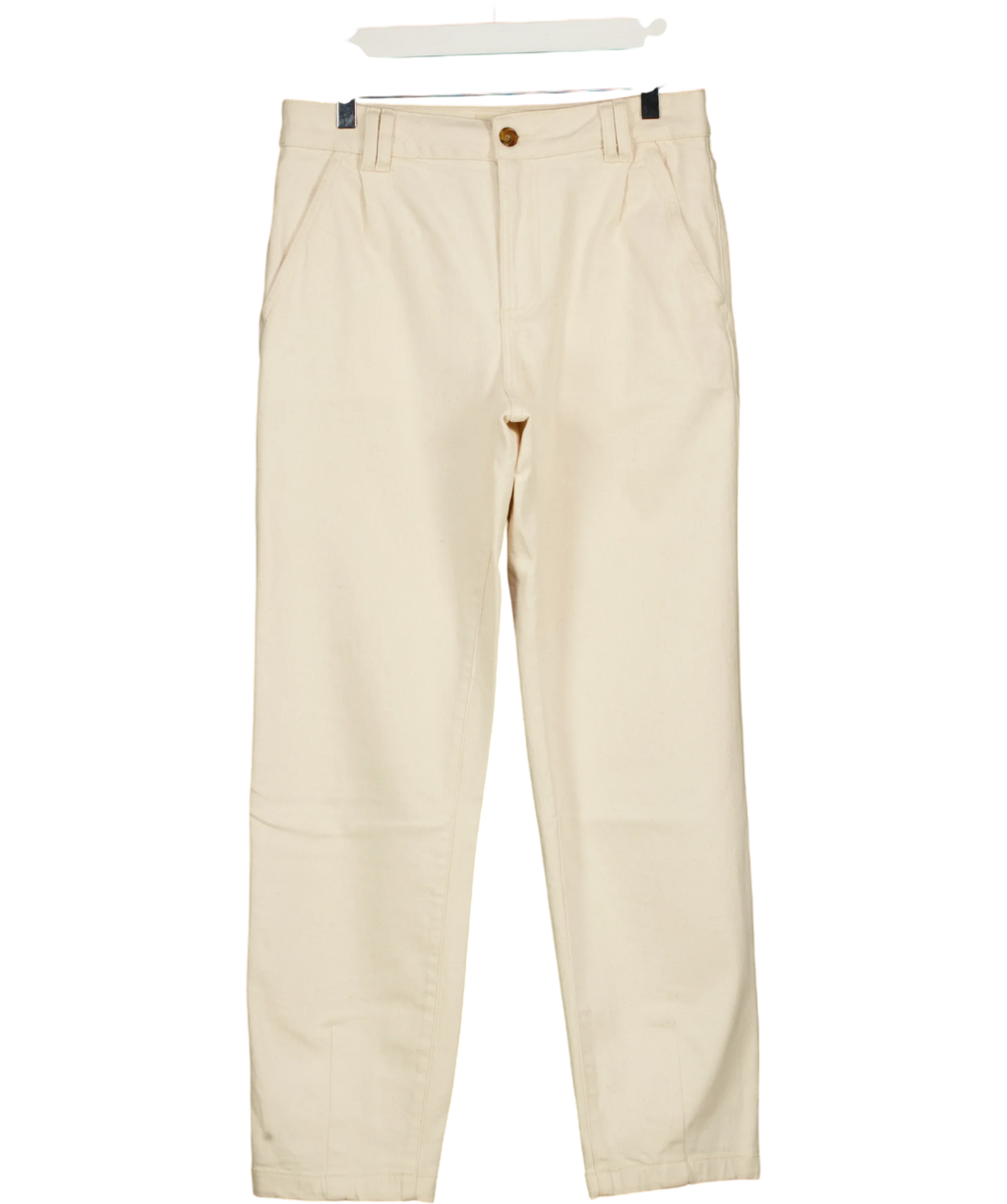 Sézane Cream Colour, size UK 8 — front
