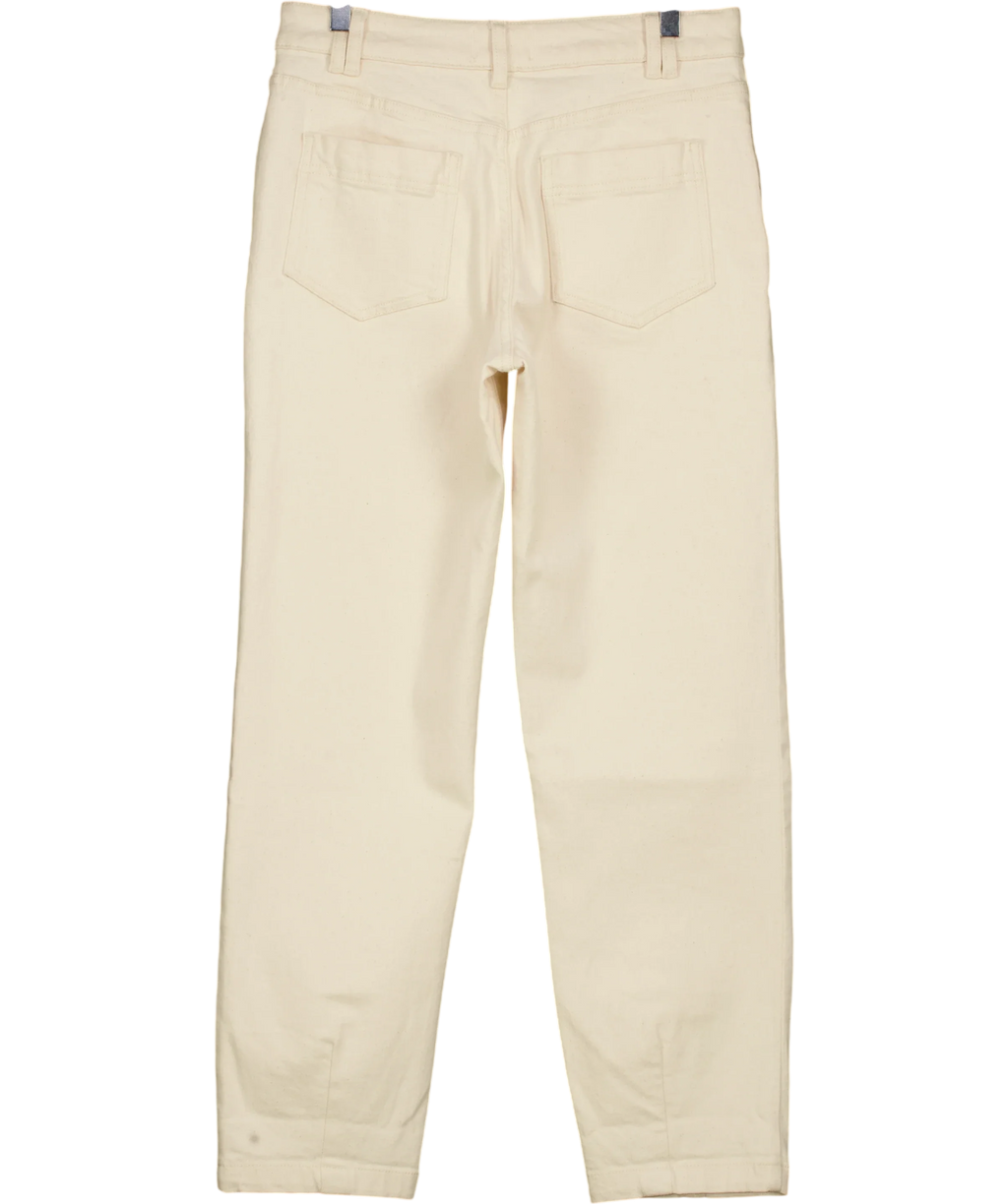 Sézane Cream Colour, size UK 8 — back