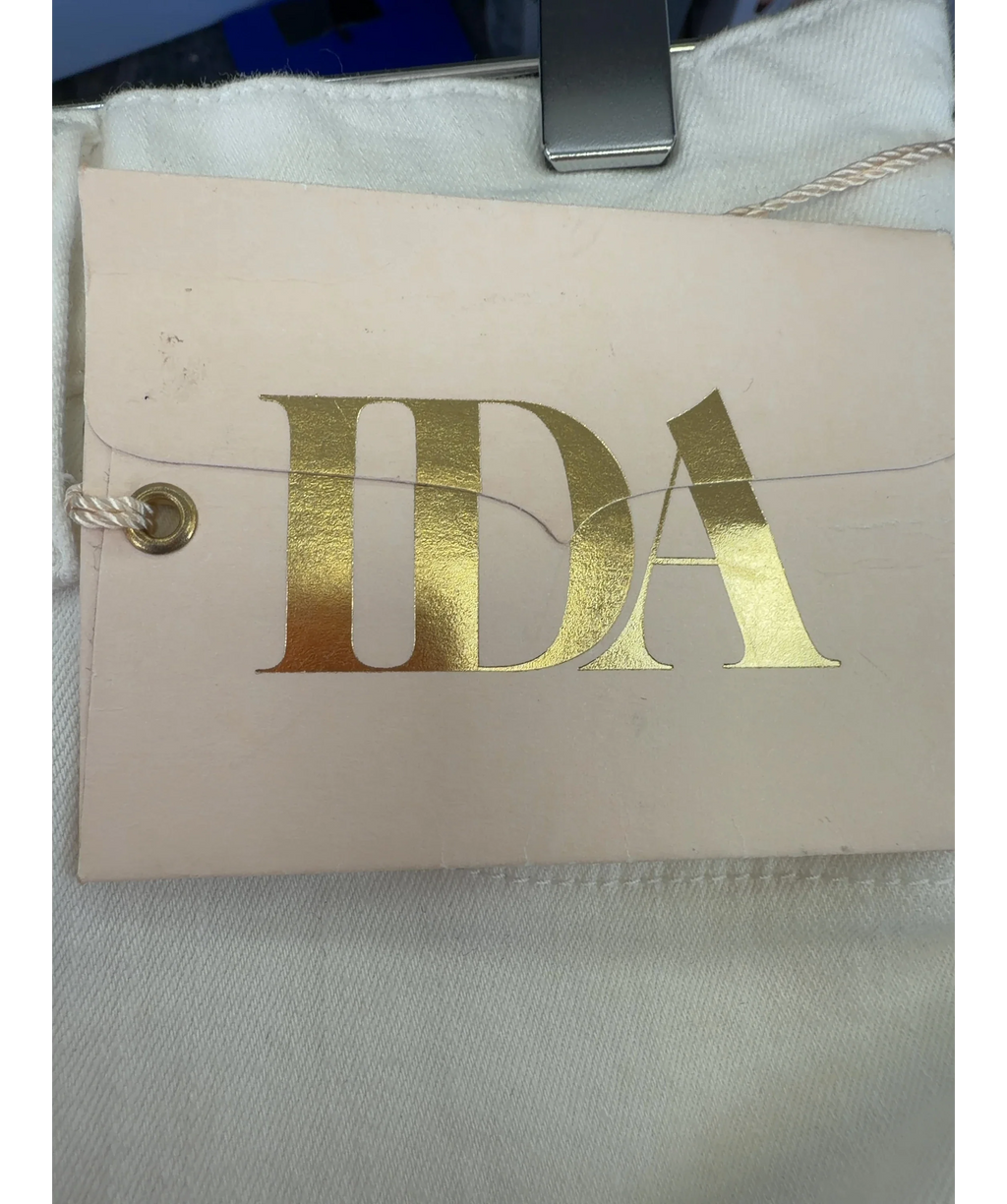 IDA White Jeanie the High Top Cigarette, size W24 — detail