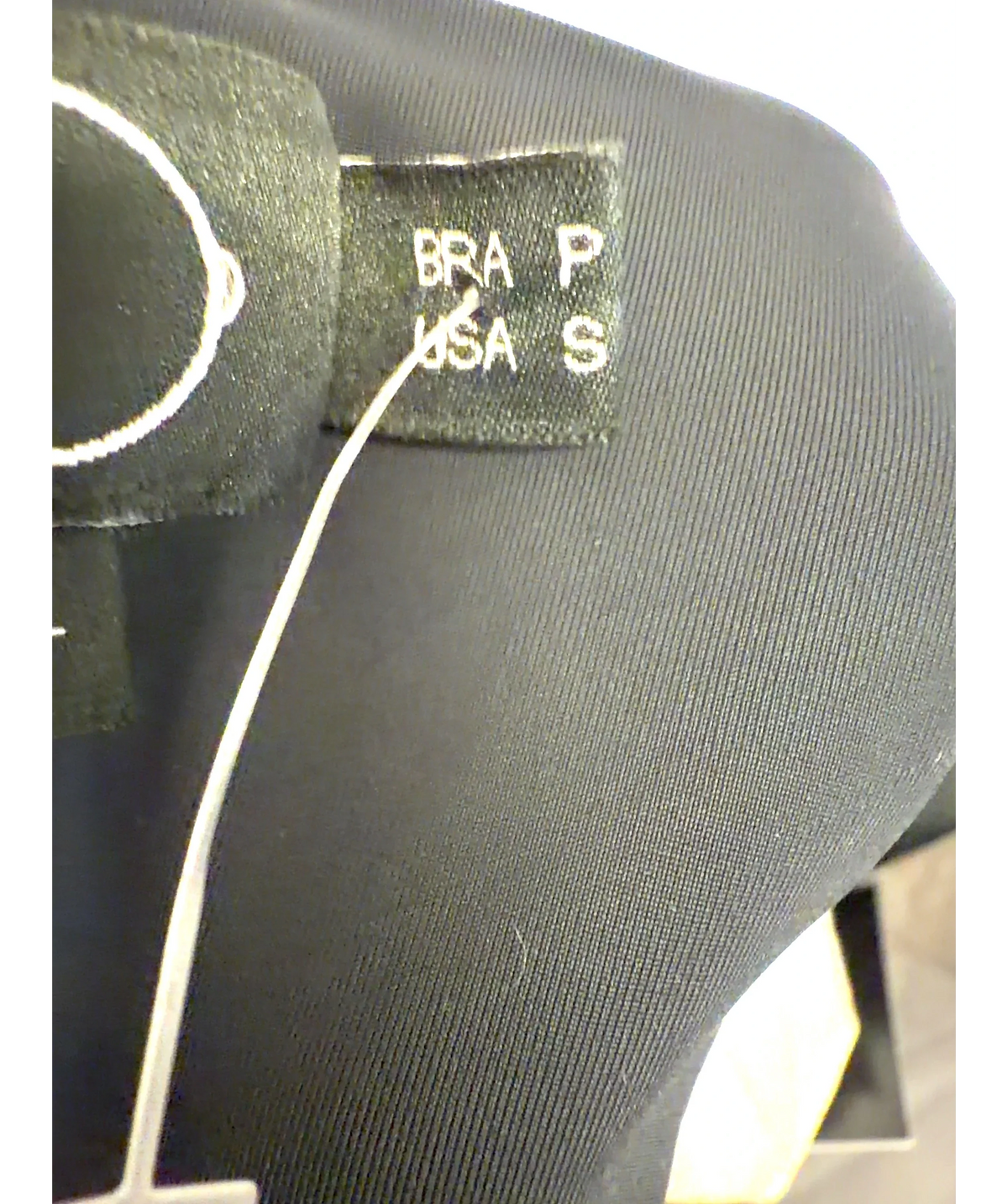 PatBO Black Colour, size UK S — care label