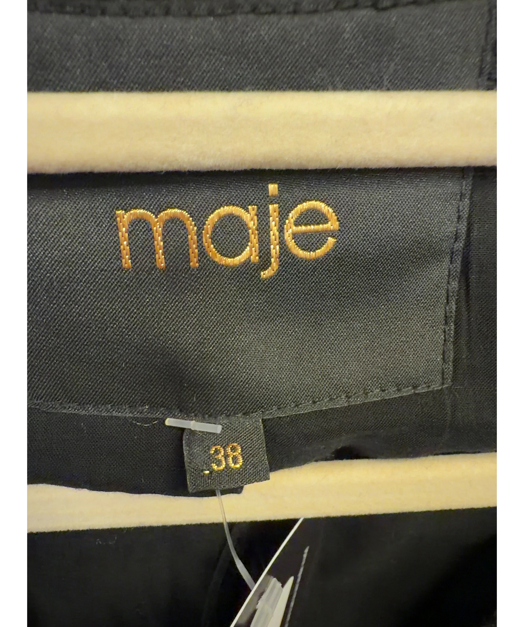 Maje Black Colour, size UK 10 — care label