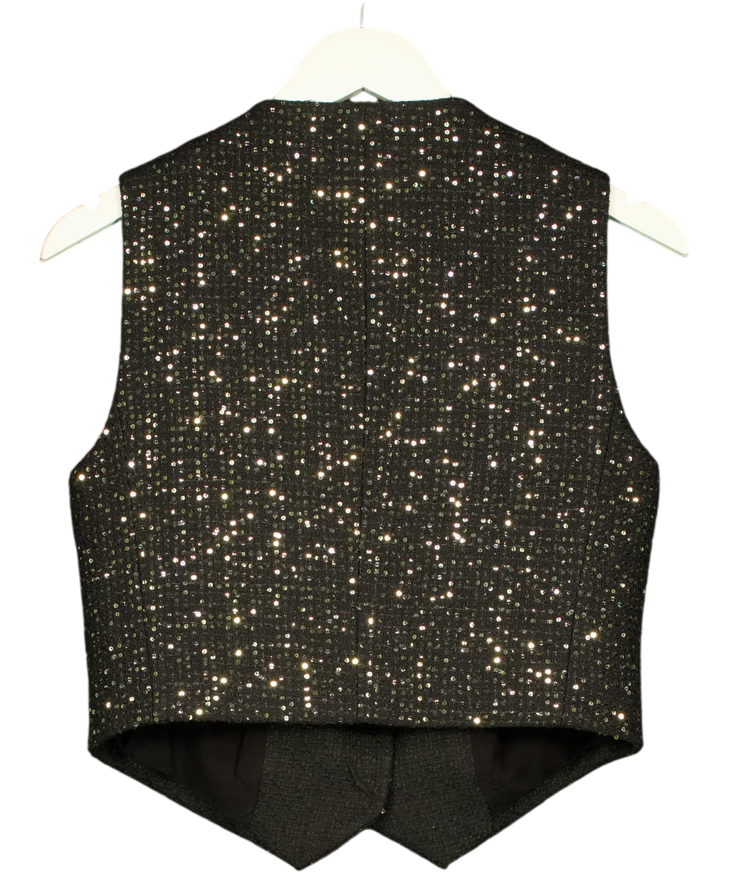 Maje Black Colour, size UK 10 — back