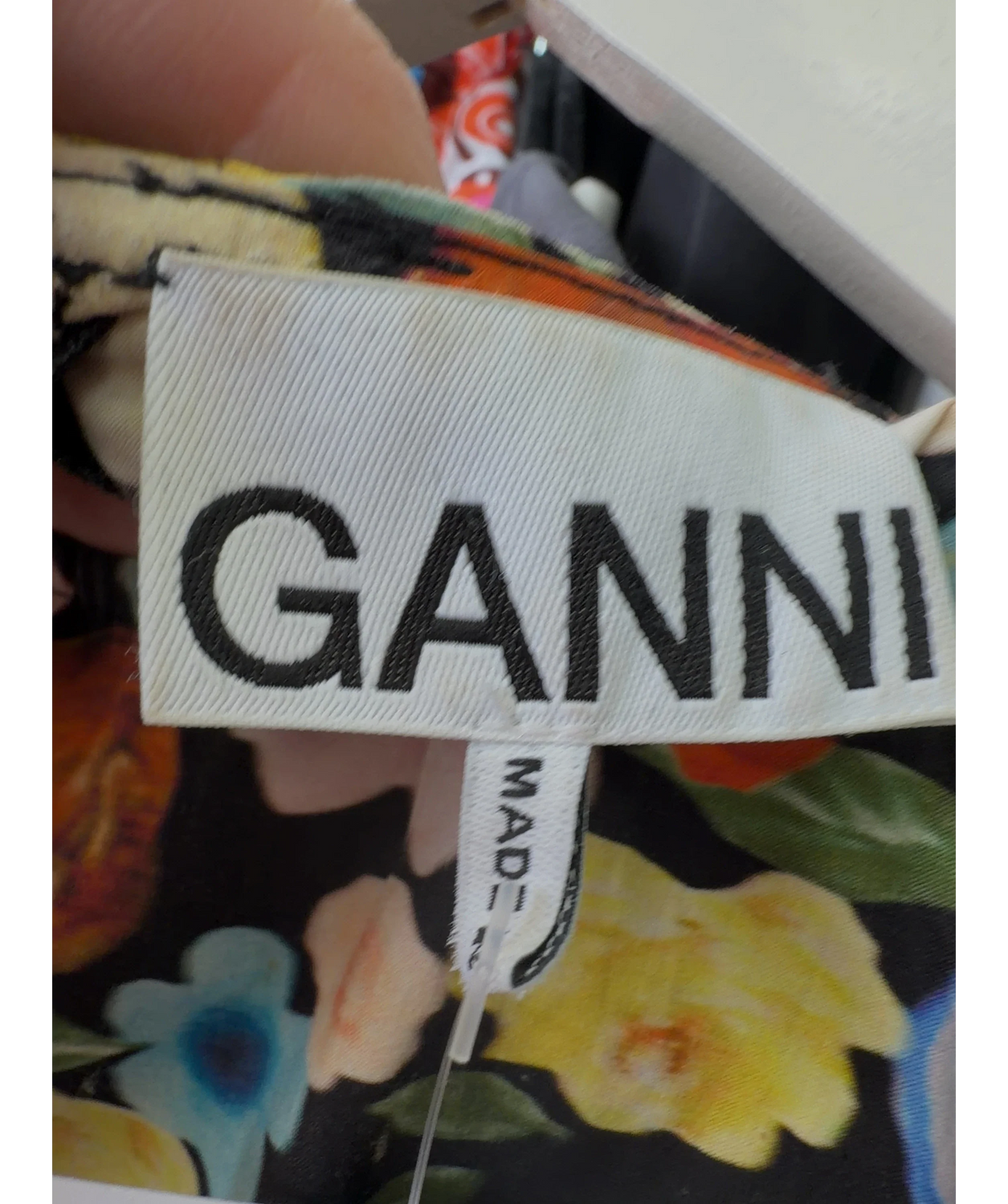 Ganni Multicoloured Colour, size UK 8 — detail
