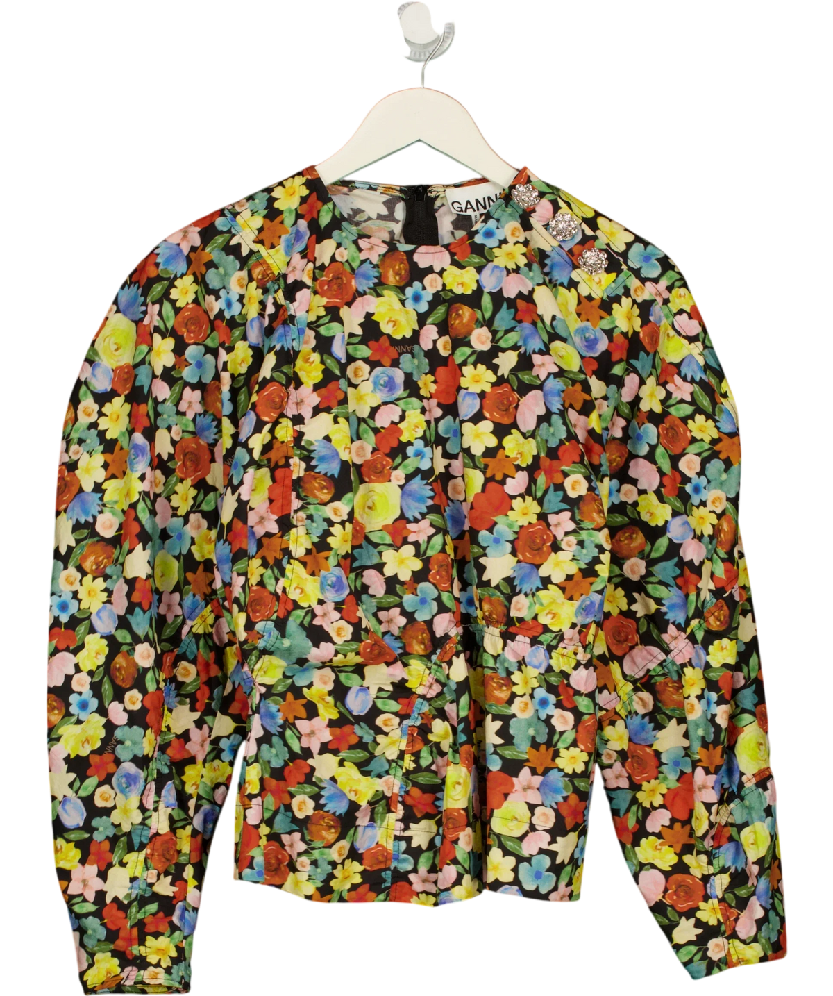 Ganni Multicoloured Colour, size UK 8 — front