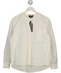 WYSE LONDON White Fiona Blouse, size UK S — front