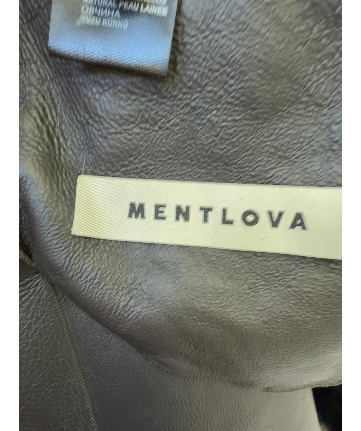 MENTLOVA Brown Colour, size UK 8 — detail
