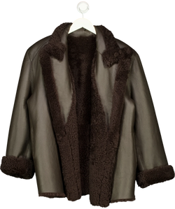 MENTLOVA Brown Colour, size UK 8 — front