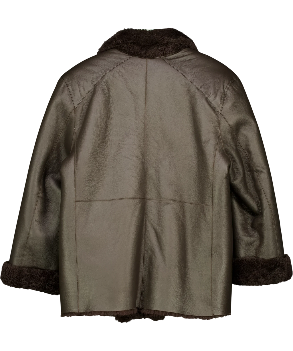 MENTLOVA Brown Colour, size UK 8 — back