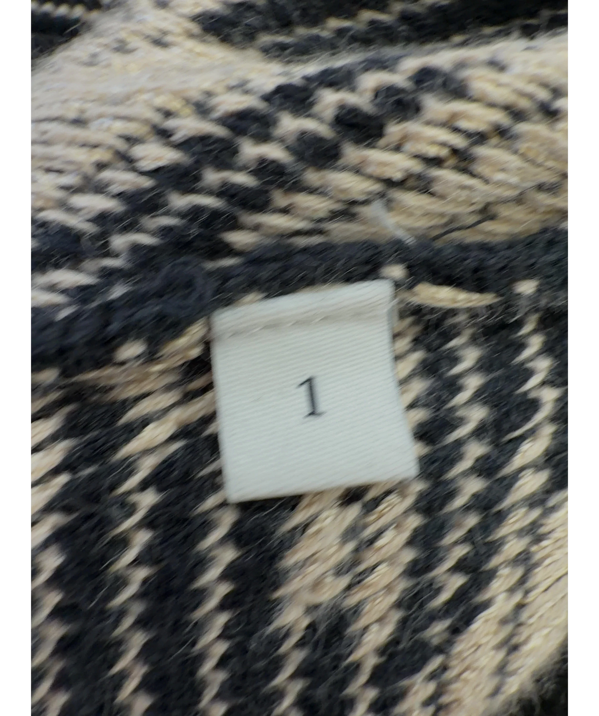 Sandro Black Colour, size UK S — care label