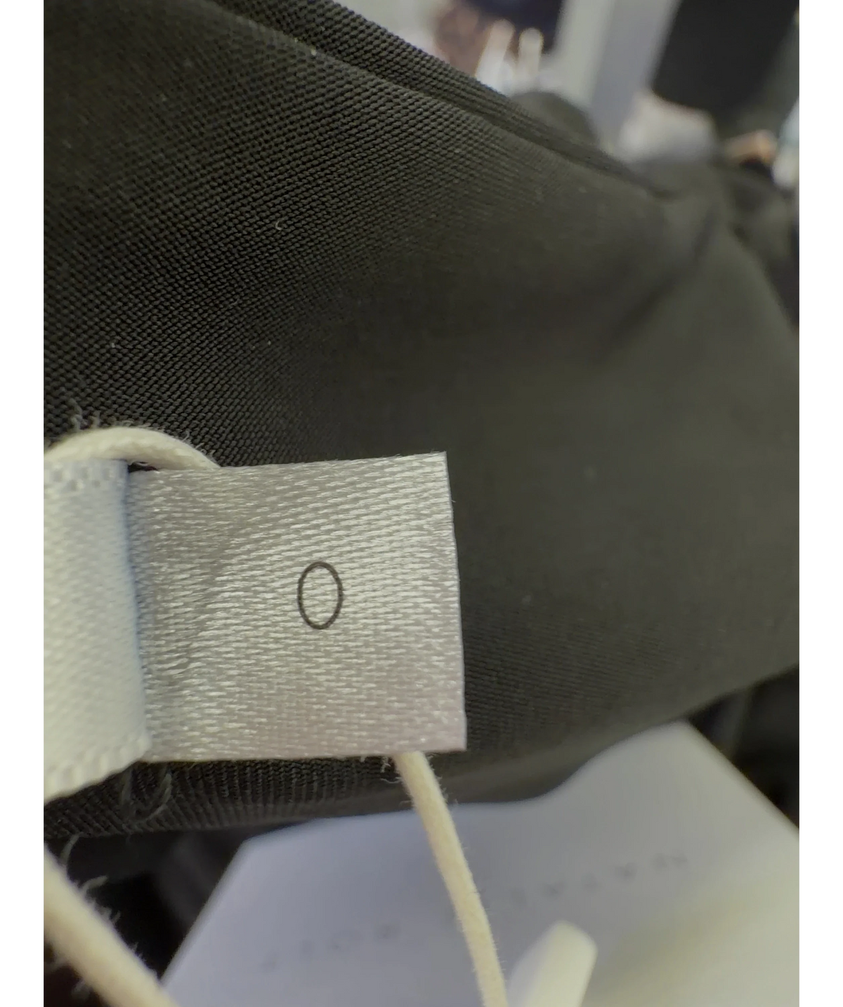 Natalie Rolt Black Elissa, size UK 4 — care label
