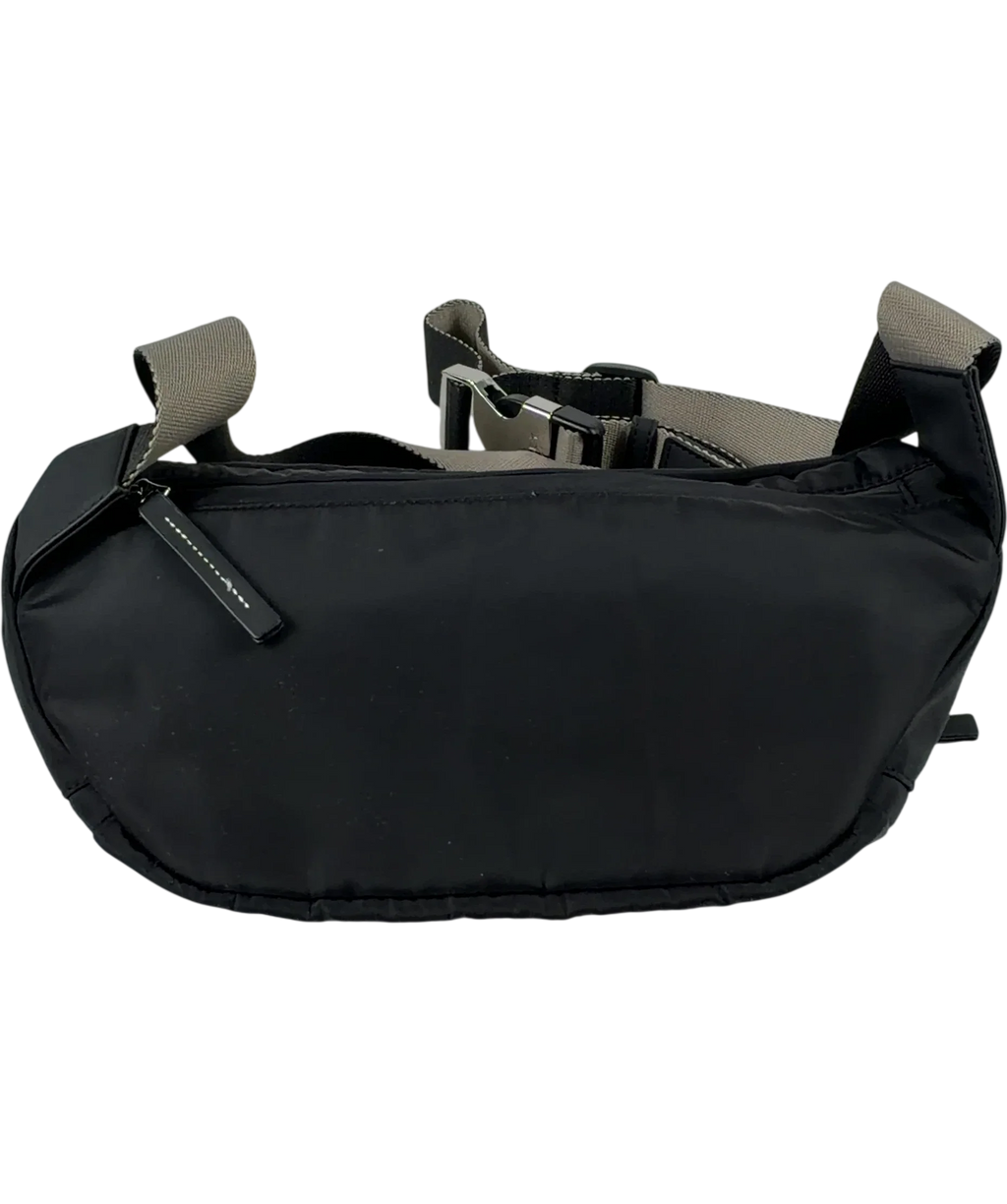 Varley Black Lasson Belt Bag — back