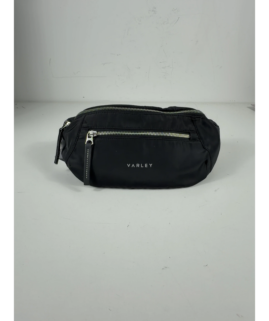 Varley Black Lasson Belt Bag — care label