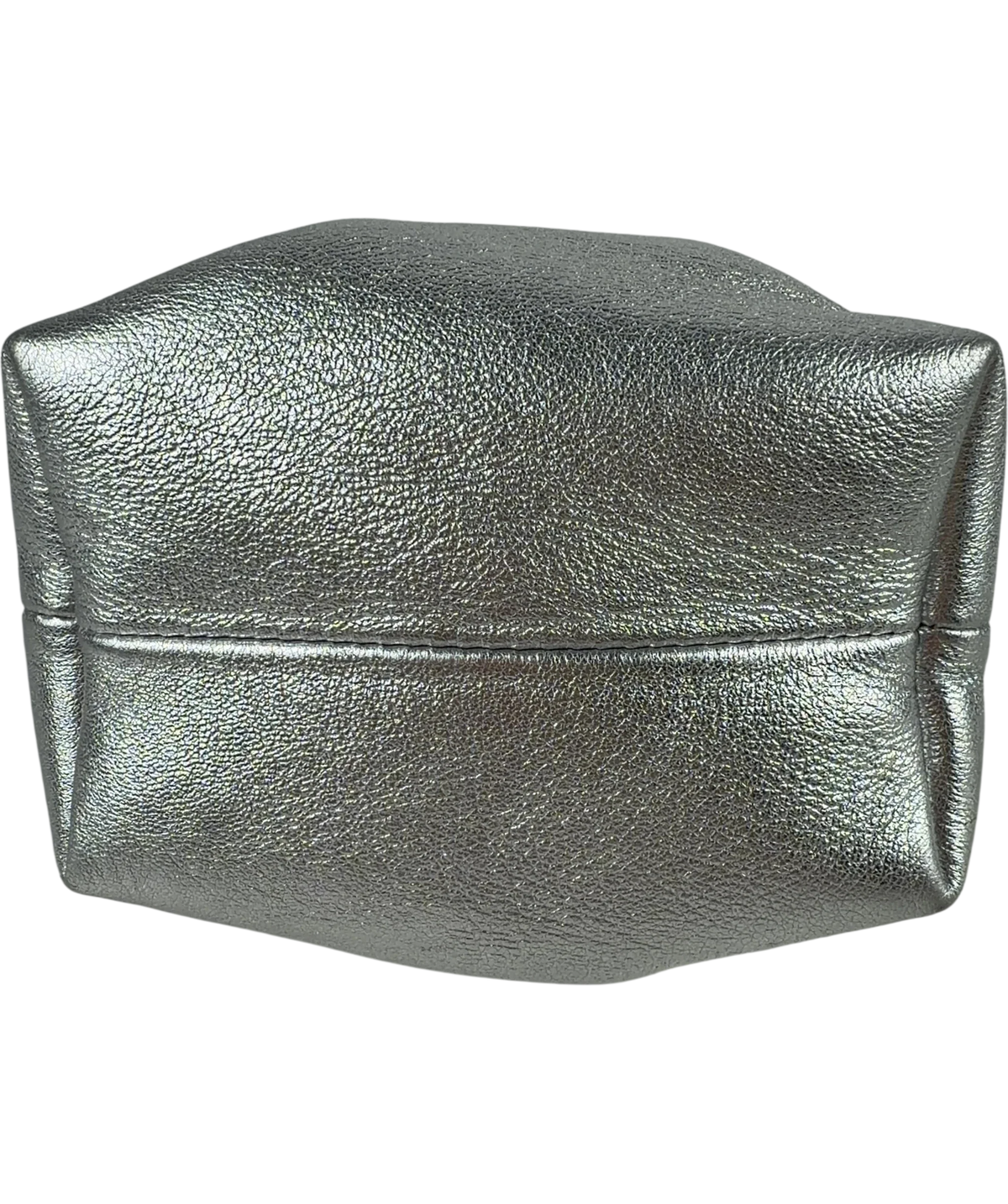 Jimmy Choo silver Silver Metallic Nappa Bon Bon Bag with Metal Handle — additional view