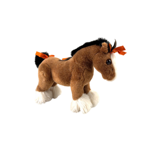 Hermès Hermy Plush Horse Toy Brown