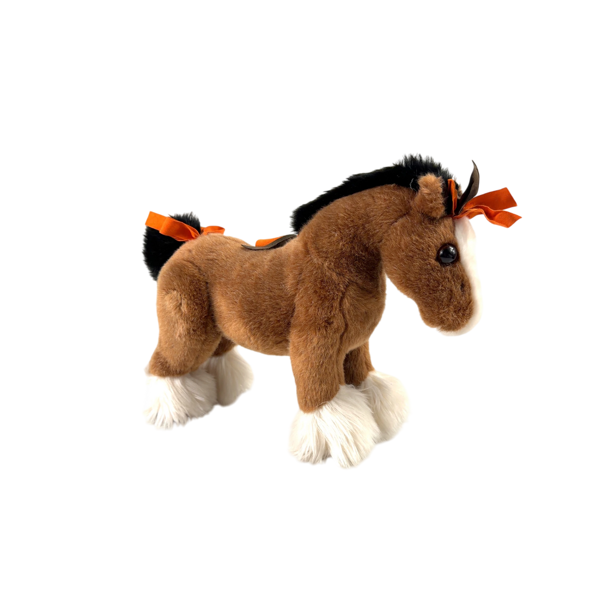Hermès Hermy Plush Horse Toy Brown