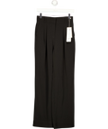 GOELIA Black Leisure Pants, size UK 6 — front