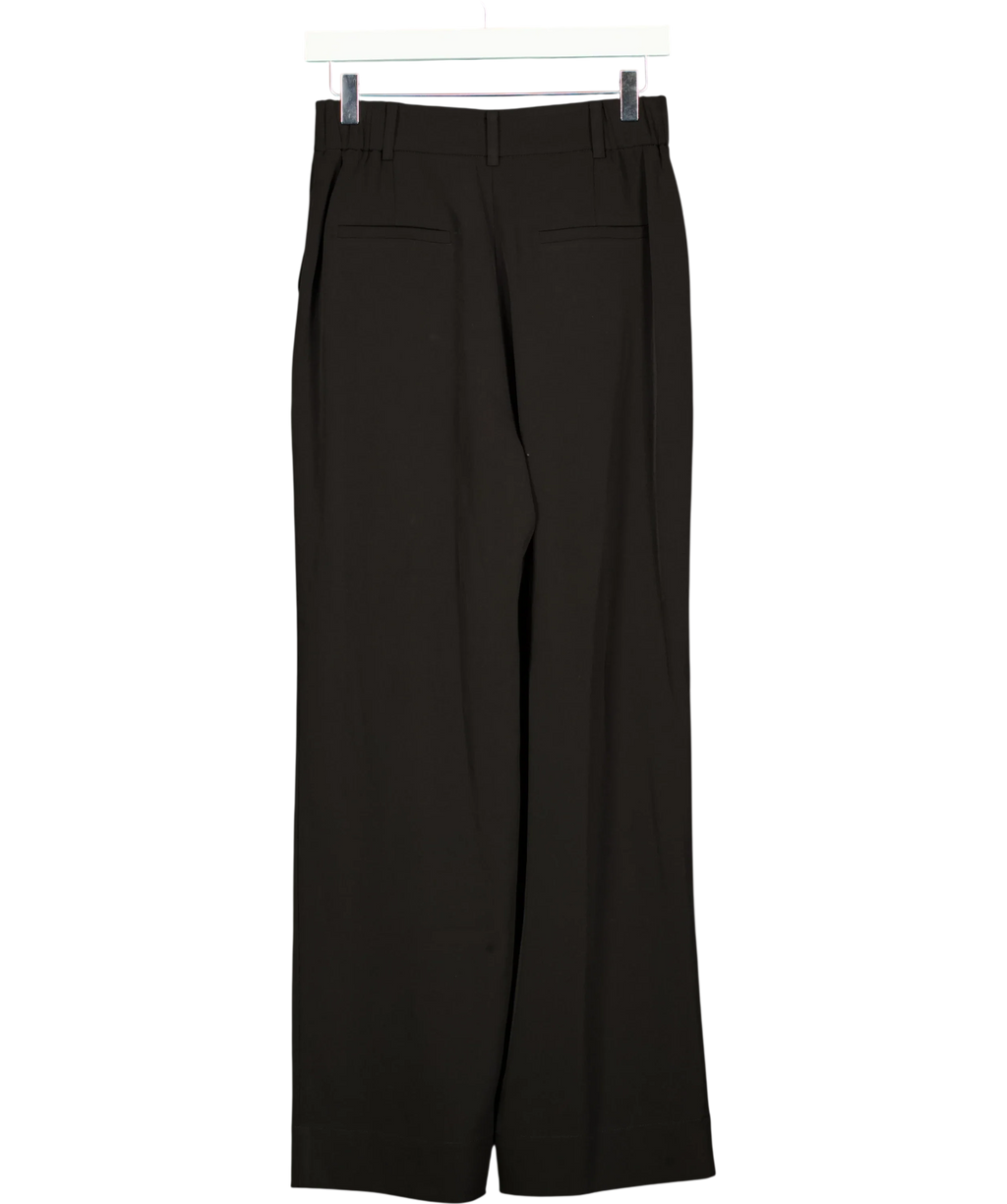 GOELIA Black Leisure Pants, size UK 6 — back